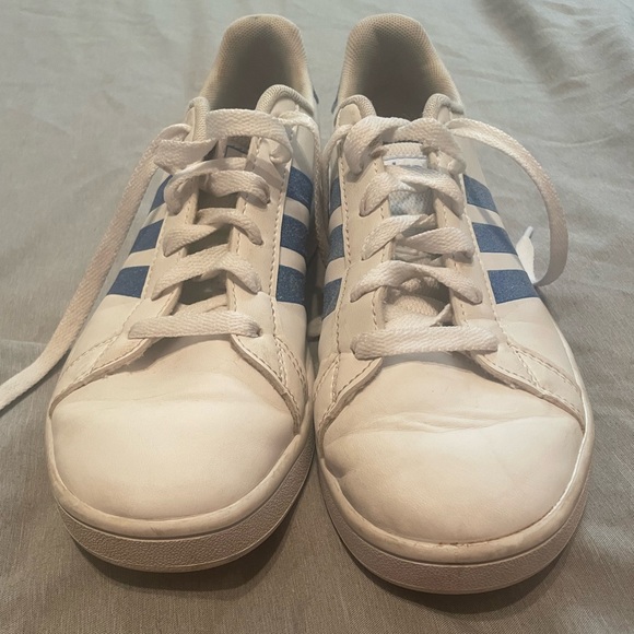 Adidas Gold Court Girls blue Sneakers - Picture 4 of 6